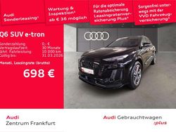 Mythosschwarz metallic Gebraucht 2025 Audi Q6 e-tron Performance SUV | 67.780 € (Fairer Preis)