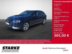 Blau Gebraucht 2021 Audi A4 Advanced Kombi | 22.830 € (Etwas zu teuer)