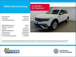 Pure white Gebraucht 2023 VW Tiguan Allspace Life SUV | 34.590 € (Superpreis)