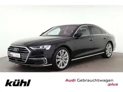 Mythosschwarz metallic Gebraucht 2021 Audi A8 Ambiente Limousine | 55.780 € (Fairer Preis)