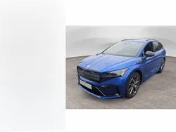 Raceblau metallic Gebraucht 2022 Skoda Enyaq iV SportLine SUV | 38.990 € (Fairer Preis)