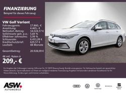Pure white Gebraucht 2023 VW Golf VIII Life Kombi | 16.990 € (Guter Preis)