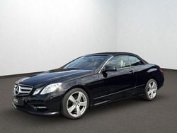 Obsidianschwarz metalliclack Gebraucht 2013 Mercedes E200 AMG Cabrio | 13.950 € (Fairer Preis)
