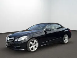 Obsidianschwarz metalliclack Gebraucht 2013 Mercedes E200 AMG Cabrio | 14.950 € (Fairer Preis)