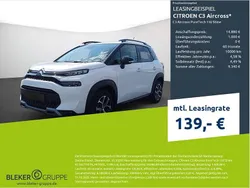 Lack weiss banquise/typ aussenverkleidung spiegel flach standard Gebraucht 2023 Citroën C3 Aircross PureTech SUV | 14.880 € (Guter Preis)