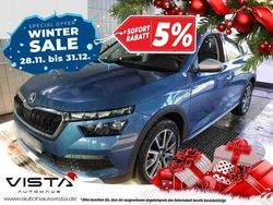 Titanblau metallic Gebraucht 2021 Skoda Kamiq ScoutLine SUV | 23.900 € (Fairer Preis)