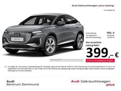 Grau Gebraucht 2025 Audi Q4 Sportback e-tron S-Line SUV | 44.544 € (Teuer)