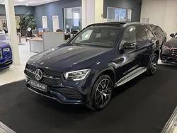 Blau Gebraucht 2022 Mercedes GLC300e AMG line SUV | 42.800 € (Teuer)