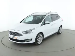 Weiß Gebraucht 2018 Ford Grand C-Max Titanium Van / Kleinbus | 15.080 € (Etwas zu teuer)