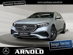 Silber (hightechsilber) Gebraucht 2024 Mercedes E220 AMG line Kombi | 51.650 € (Fairer Preis)
