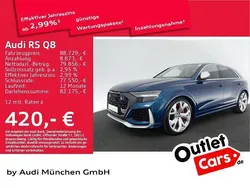 Galaxisblau metallic Gebraucht 2020 Audi RS Q8 Ambiente SUV | 88.729 € (Guter Preis)
