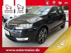 Schwarz metallic Gebraucht 2016 Skoda Rapid Style Kombi | 21.479 €