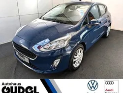 Blau Gebraucht 2018 Ford Fiesta Cool & Connect Kleinwagen | 9.640 € (Etwas zu teuer)