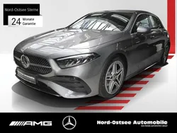 Metalliclack mountaingrau Gebraucht 2024 Mercedes A200 AMG Limousine | 30.290 € (Guter Preis)