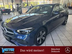 Blau Gebraucht 2024 Mercedes C180 Avantgarde Limousine | 41.900 € (Teuer)