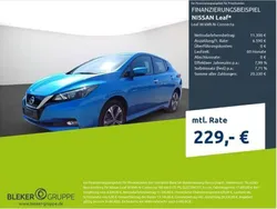Blau Gebraucht 2022 Nissan Leaf N-Connecta Kleinwagen | 17.890 € (Guter Preis)
