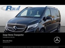 Schwarz obsidianschwarz metall Gebraucht 2021 Mercedes V250 AMG Van / Kleinbus | 54.650 € (Fairer Preis)