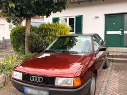 Rot Gebraucht 1990 Audi 80 Limousine | 3.900 €