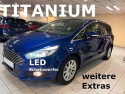 Blau Gebraucht 2016 Ford S-MAX Titanium Van / Kleinbus | 10.000 € (Superpreis)