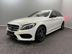 Weiß Gebraucht 2016 Mercedes C200 AMG line Kombi | 22.199 € (Fairer Preis)