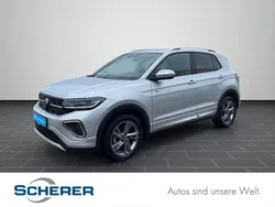 Reflexsilber metallic (metallic) Gebraucht 2024 VW T-Cross R-line SUV | 24.850 € (Etwas zu teuer)