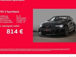 Schwarz Neu 2025 Audi RS3 Sportback Ambiente Kleinwagen | 79.422 €