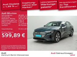 Plasmablau metallic Gebraucht 2023 Audi Q8 e-tron Advanced Plus SUV | 48.489 € (Superpreis)