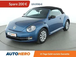 Blau Gebraucht 2016 VW Beetle Design Cabrio | 19.790 € (Etwas zu teuer)