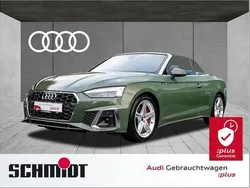 Distriktgrün metallic Gebraucht 2024 Audi A5 Cabriolet S-Line Cabrio | 50.440 € (Superpreis)