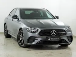 Grau Gebraucht 2021 Mercedes E300 AMG line Limousine | 42.900 € (Teuer)