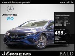 Blau sodalithblau Gebraucht 2024 Mercedes EQE350 Electric Art Limousine | 53.820 € (Etwas zu teuer)