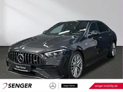Grau Gebraucht 2024 Mercedes C43 AMG AMG Limousine | 60.740 € (Fairer Preis)