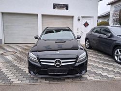 Schwarz/baltic black Gebraucht 2021 Mercedes C200 Avantgarde Kombi | 20.998 € (Guter Preis)