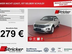 Ivory silver metallic / schwa Neu 2025 VW T-Roc Cabriolet Style Cabrio | 33.989 € (Fairer Preis)