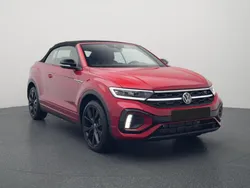 Rot Gebraucht 2024 VW T-Roc Cabriolet R-line Cabrio | 37.999 € (Etwas zu teuer)