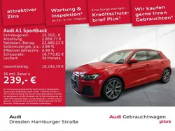Rot Gebraucht 2025 Audi A1 Sportback Sport Kleinwagen | 25.350 € (Fairer Preis)