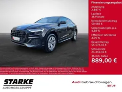Mythosschwarz metallic Gebraucht 2021 Audi Q8 Ambiente SUV | 52.970 € (Fairer Preis)