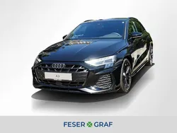 Mythosschwarz metallic Gebraucht 2025 Audi A3 S-Line Limousine | 46.850 €
