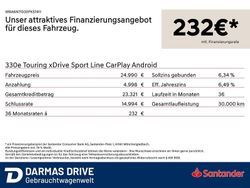 Grau Gebraucht 2020 BMW 330e Sport Line Kombi | 24.990 € (Fairer Preis)