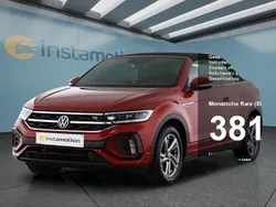Rot Gebraucht 2024 VW T-Roc Cabriolet Cabrio | 32.699 € (Fairer Preis)