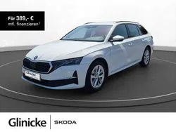 Moonweiss metallic Gebraucht 2024 Skoda Octavia Selection Kombi | 32.880 € (Fairer Preis)