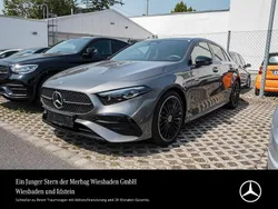 Mountain grau Gebraucht 2024 Mercedes A200 AMG Line Premium Plus Limousine | 37.690 € (Etwas zu teuer)