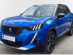 Blau Gebraucht 2021 Peugeot 2008 GT-line SUV | 18.590 € (Fairer Preis)