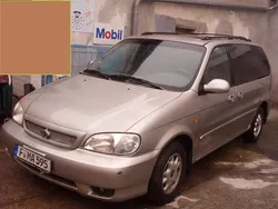 Silber Gebraucht 2002 Kia Carnival Van / Kleinbus | 1.250 €