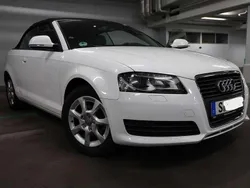 Weiß Gebraucht 2009 Audi A3 Cabriolet Attraction Cabrio | 10.900 € (Etwas zu teuer)