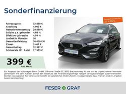 Midnight schwarz Gebraucht 2024 Seat Leon FR Kombi | 32.850 € (Teuer)