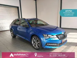 Blau Gebraucht 2021 Skoda Superb SportLine Kombi | 21.880 € (Guter Preis)