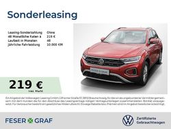 Kings red metallic Gebraucht 2024 VW T-Roc Life SUV | 21.112 € (Superpreis)