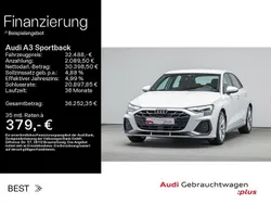 Weiß Gebraucht 2024 Audi A3 Sportback Business Limousine | 32.488 € (Guter Preis)