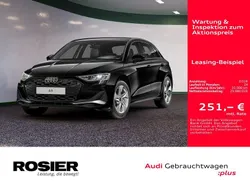 Schwarz / mythosschwarz Gebraucht 2025 Audi A3 Sportback Advanced Plus Limousine | 29.880 € (Fairer Preis)